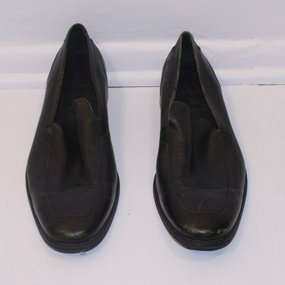 Cole Haan Men’s Black Leather Loafers Size 12 Classic Dress Shoes - Picture 1 of 11